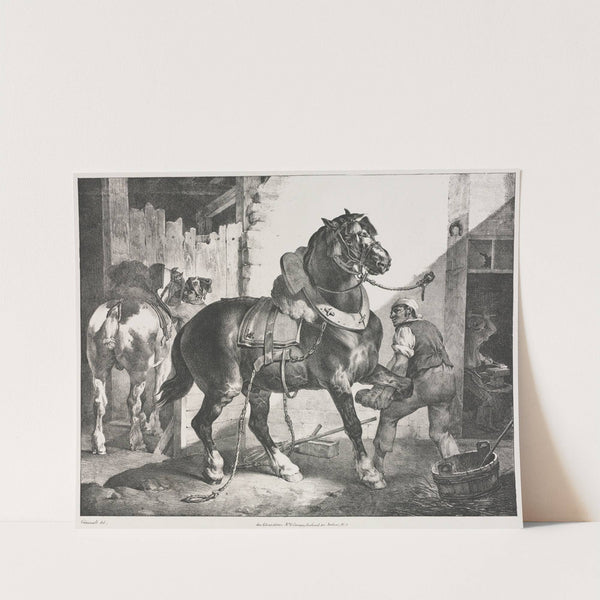 The French Blacksmith (1822) by Théodore Géricault