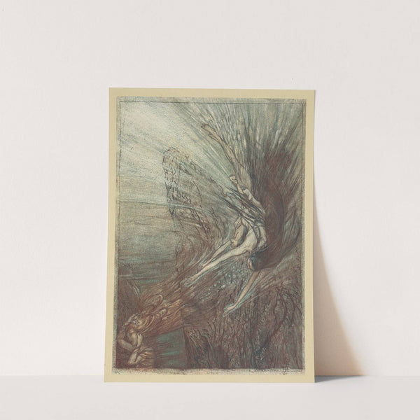 The frolic of the Rhine-Maidens (1910) by Arthur Rackham