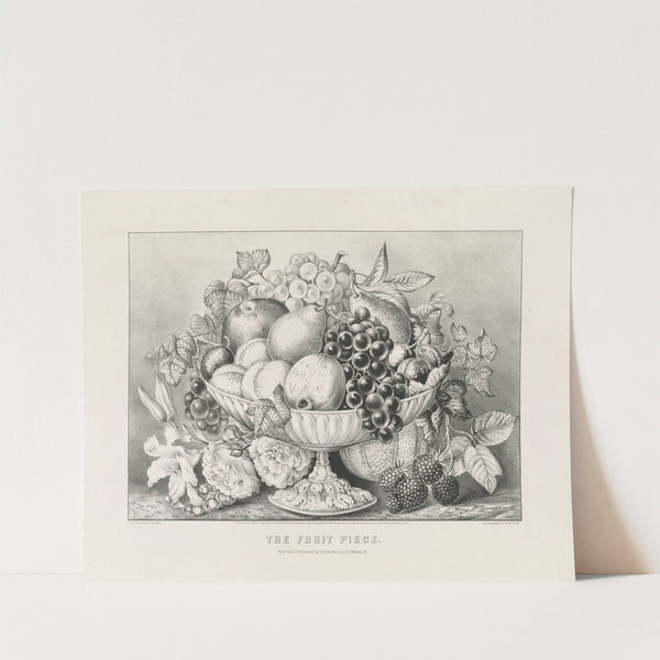 The fruit piece (1867) by Currier & Ives.