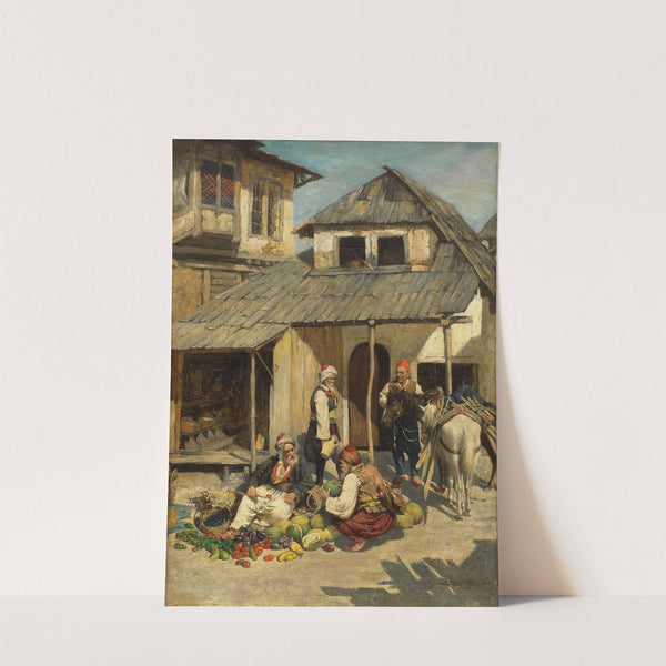 The fruit seller by Daniel Israel