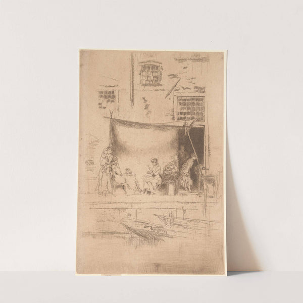 The fruit-stall (1879) by James Abbott McNeill Whistler