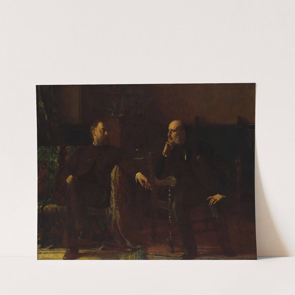 The Funding Bill (1881) by Eastman Johnson