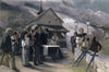 The Funeral After The Landslide Of Spiringen, Uri 1887