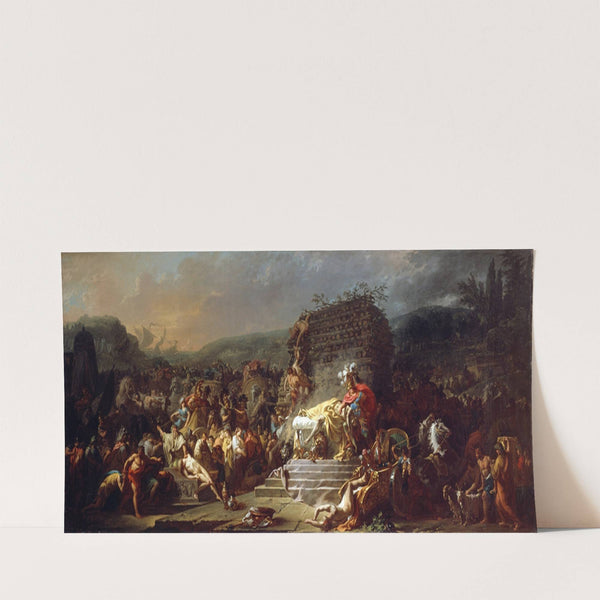 The Funeral of Patroclus (1778) by Jacques Louis David