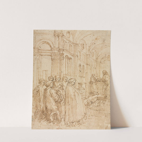 The Funeral of Saint Stephen (c. 1460) by Filippo Lippi