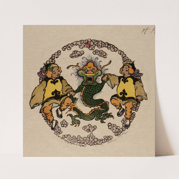 The Furious Dragon (1914) by Helen Hyde