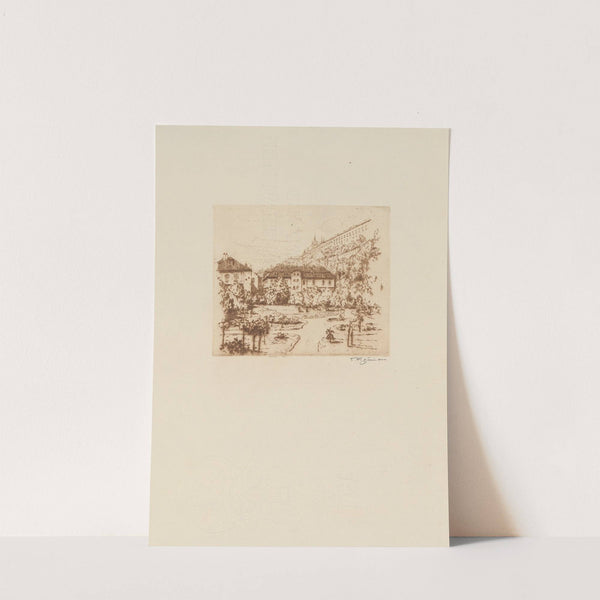 The Fürstenberg garden by Tavík František Šimon