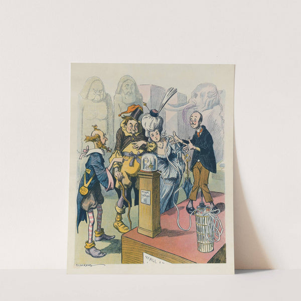 The future of the ticker (1914) by Louis Glackens