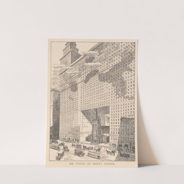 The Future of Trinity Church (1907) by Albert Levering