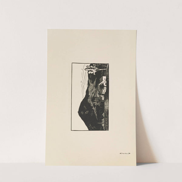 The Gaisberg from the Grounds of Schloss Leopoldskron (1920) by Lucie Sayler