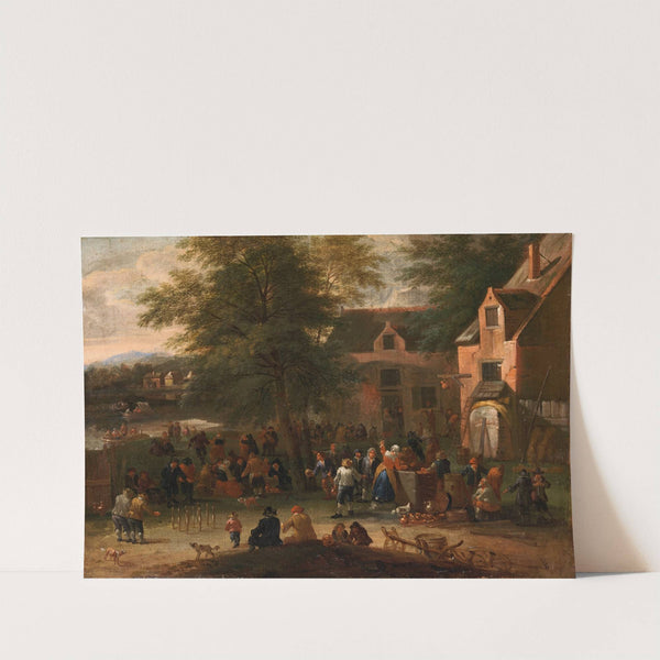 The Game of Bowls by Mathys Schoevaerdts