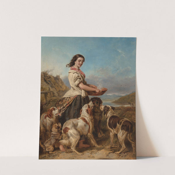 The gamekeeper's daughter by William Powell Frith