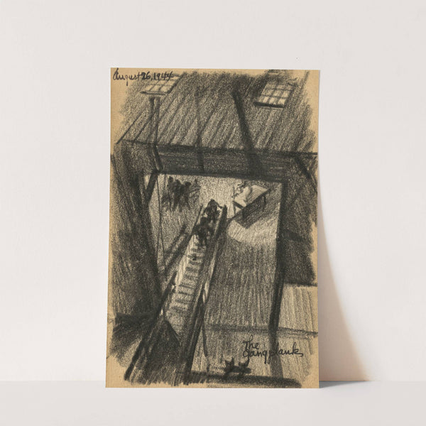 The gangplank by Victor Alfred Lundy