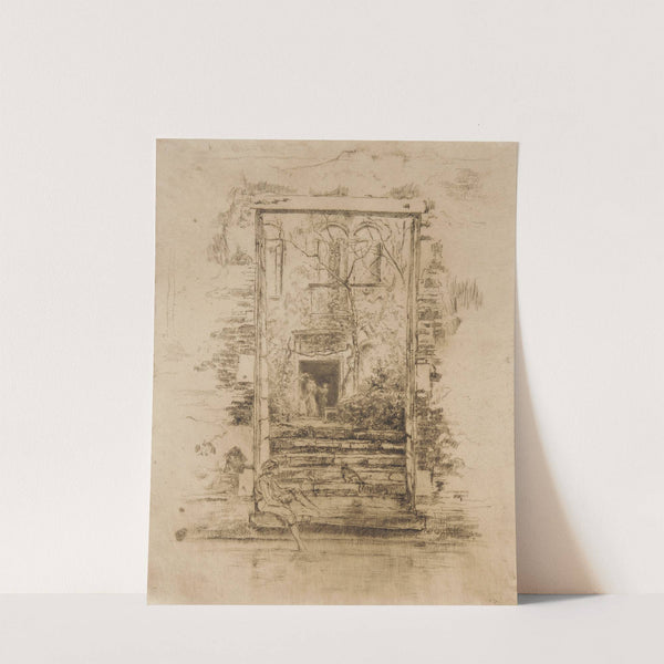 The Garden (1879-1880) by James Abbott McNeill Whistler