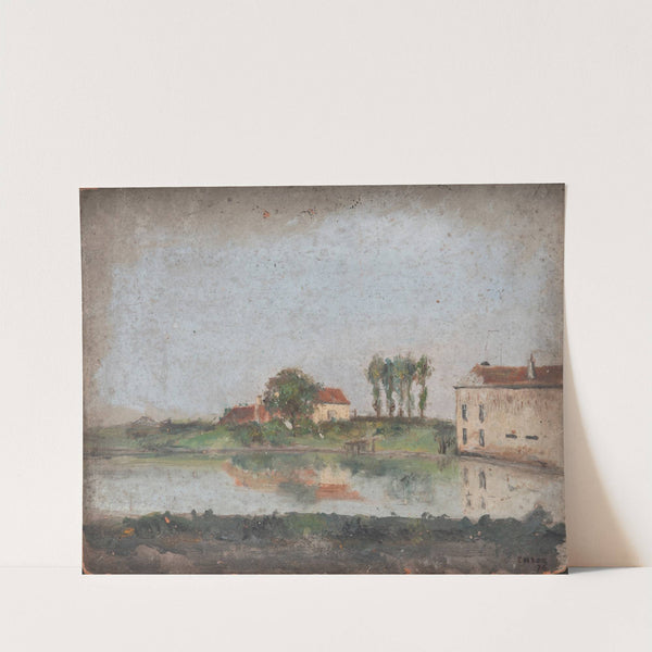 The garden at café Tivoli in Ostend by James Ensor