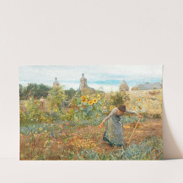 The garden, Chateau Honvault by Lionel Percy Smythe