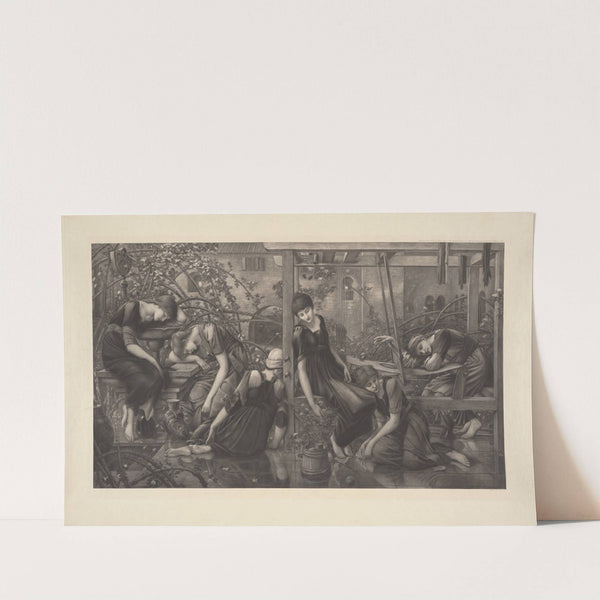 The Garden Court by Sir Edward Coley Burne-Jones