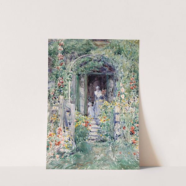 The Garden in Its Glory (1892) by Childe Hassam