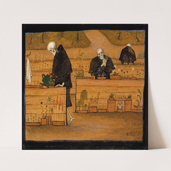 The Garden Of Death (1896) by Hugo Simberg