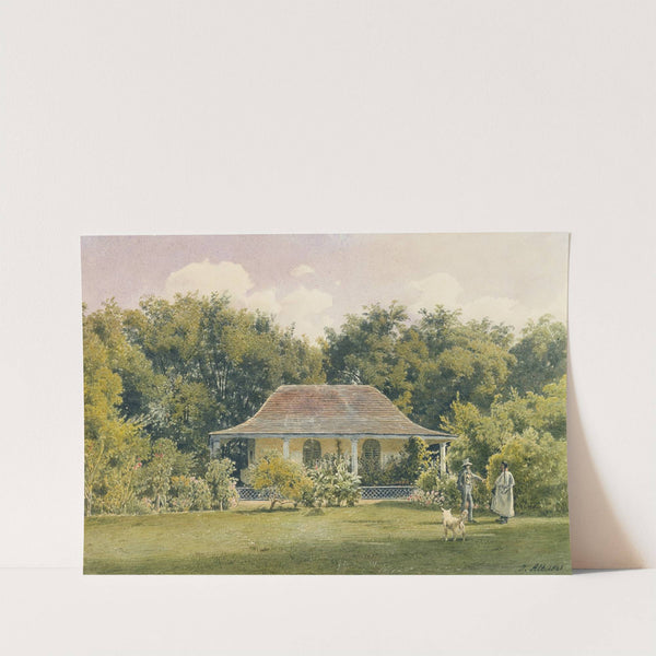 The Garden of Laudaya by Jakob Alt