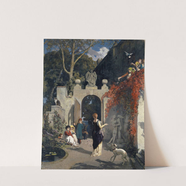 The Garden of Love (1887) by Ernst Stückelberg