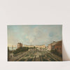The Garden of Palazzo Contarini dal Zaffo (late 1770s) by Francesco Guardi