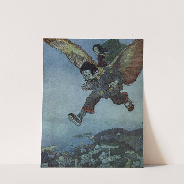 The Garden of Paradise Pl 2 (1911) by Edmund Dulac