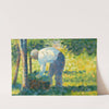 The Gardener (1882–83) by Georges Seurat