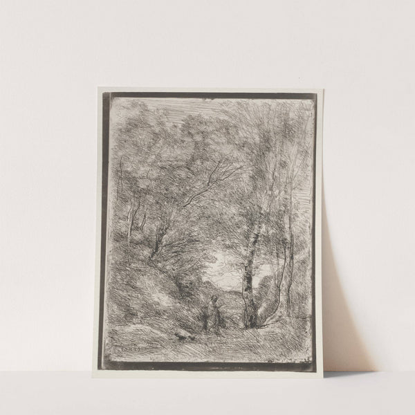 The Gardens of Horace by Jean-Baptiste-Camille Corot