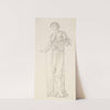 The Garland Weavers - Drapery Study by Sir Edward Coley Burne-Jones