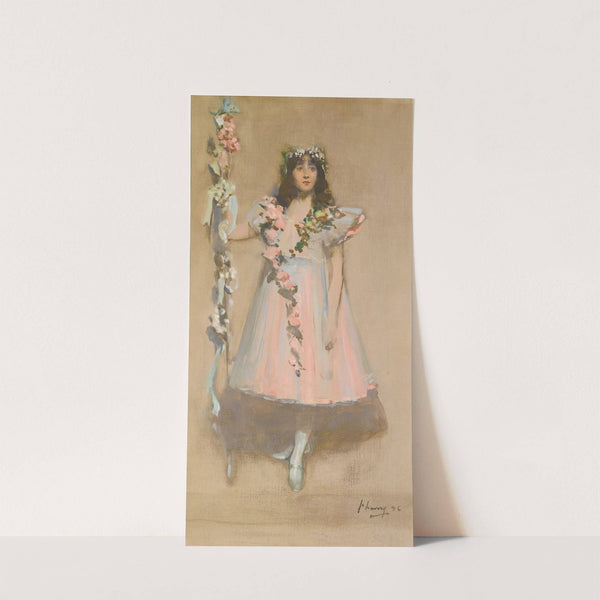 The Garlanded Girl 1896 by Sir John Lavery