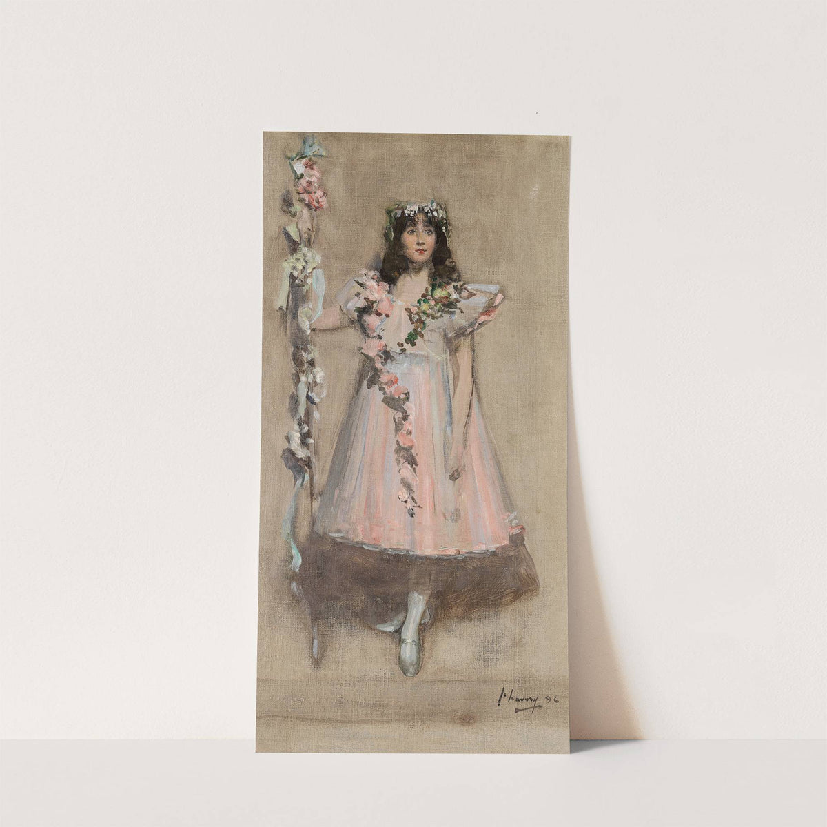 The Garlanded Girl by Sir John Lavery