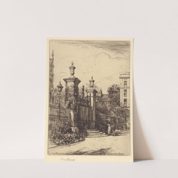 The Gate of the Inner Temple by Percy Thomas