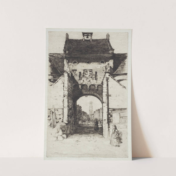 The Gateway of Bruges (1907) by David Young Cameron