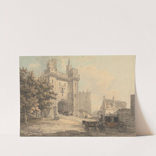 The Gateway of Lancaster Castle by Thomas Hearne