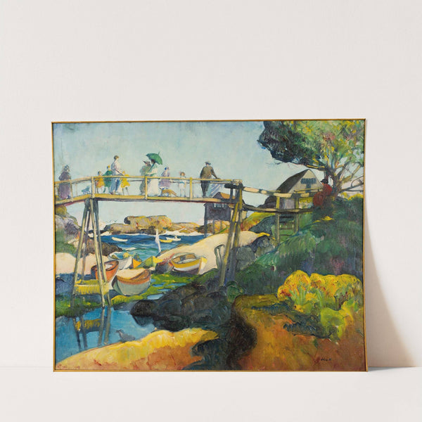 The Gay Bridge by Leon Kroll