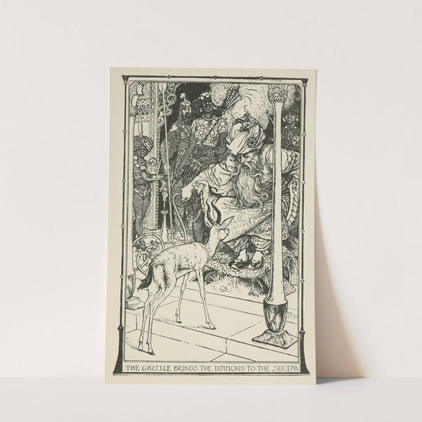 The Gazelle brings the Diamond to the Sultan by Henry Justice Ford