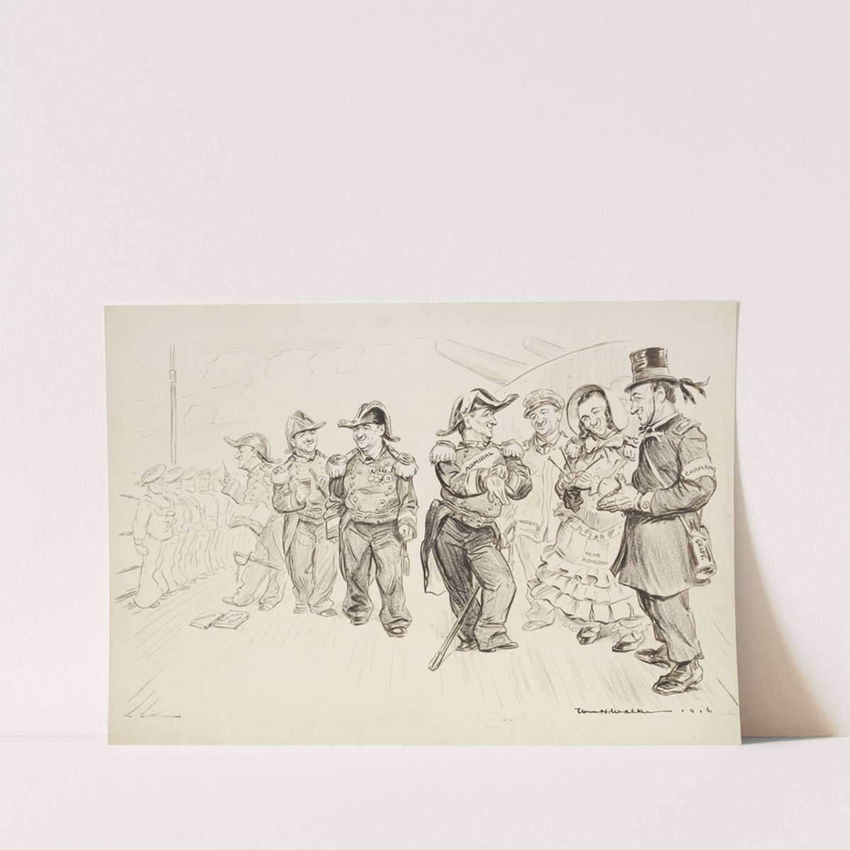 The General Staff of the U.S. Navy according to Josephus (1916) by William Henry Walker