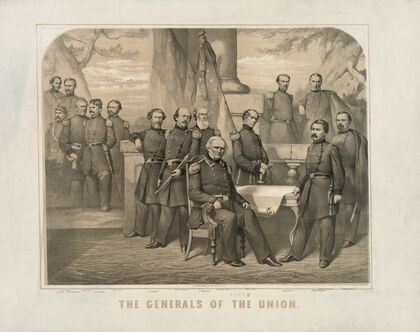 The generals of the Union (1861)