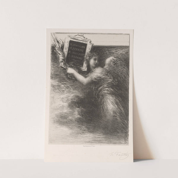 The Genius of Music by Henri Fantin-Latour