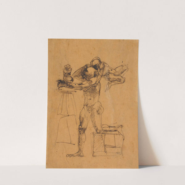 The Genius of the Sculptor (c. 1880-83) by Auguste Rodin