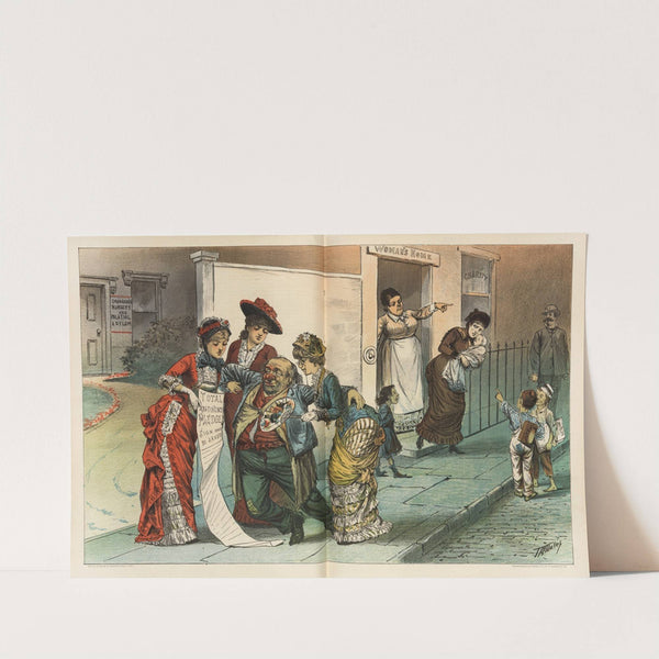 The gentler sex - charity for the drunken brother, contempt for the unfortunate sister by James Albert Wales