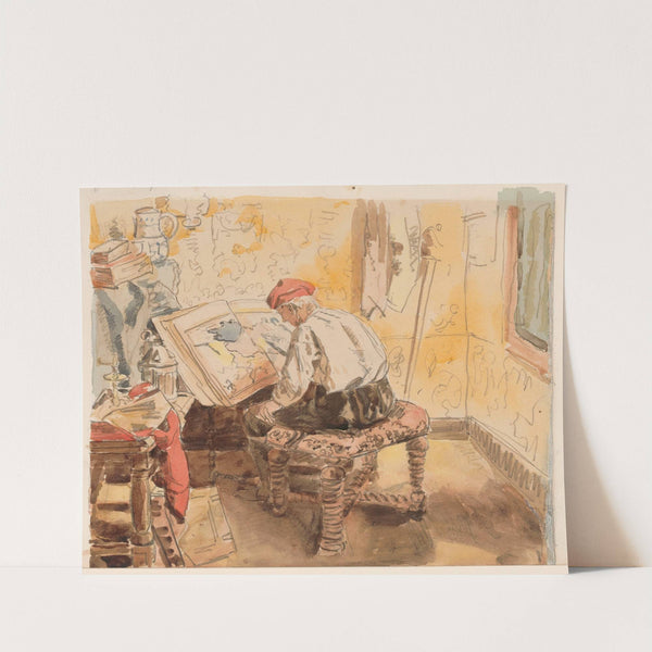 The Geographer by Henri de Braekeleer