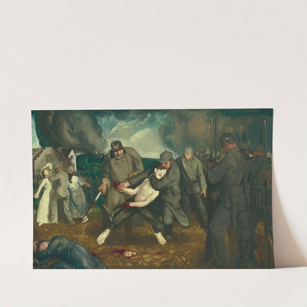 The Germans Arrive (1918) by George Wesley Bellows