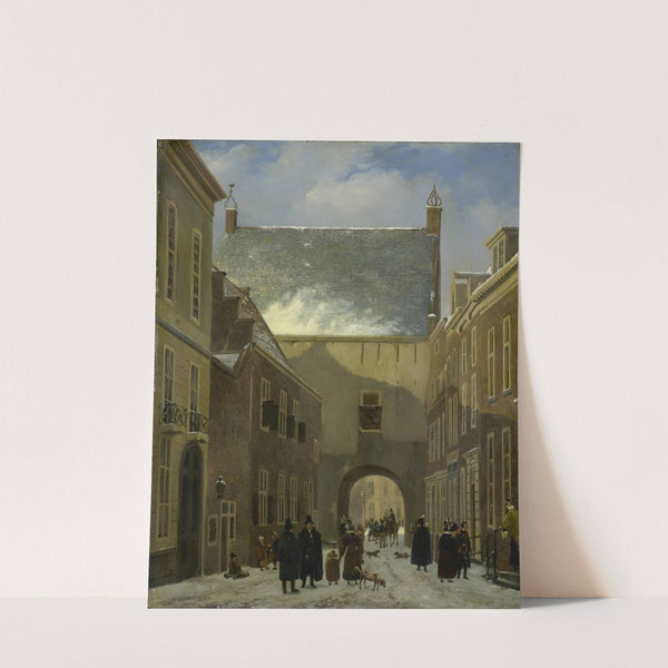 The Gevangenpoort, The Hague by Johannes Adrianus van der Drift