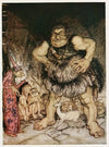 The giant Galligantua and the wicked old magician transform the duke’s daughter into a white hind (1927)
