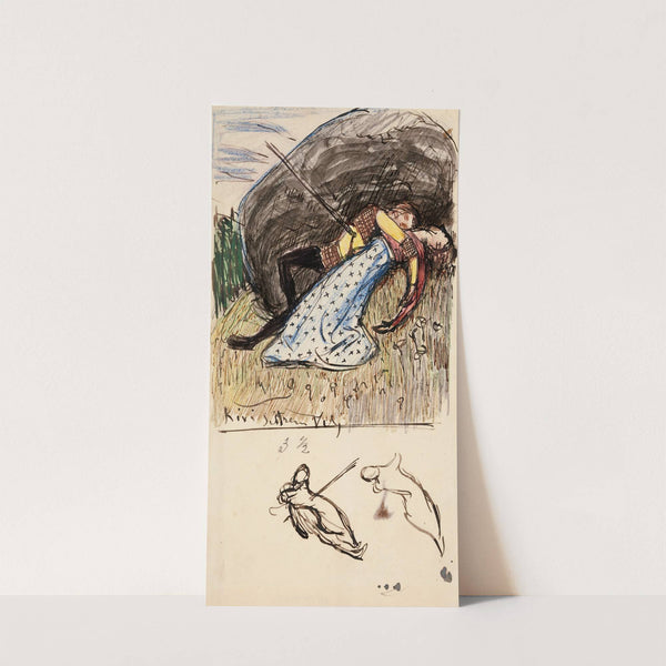 The Giant Pike by Akseli Gallen-Kallela