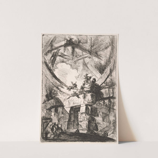 The Giant Wheel by Giovanni Battista Piranesi