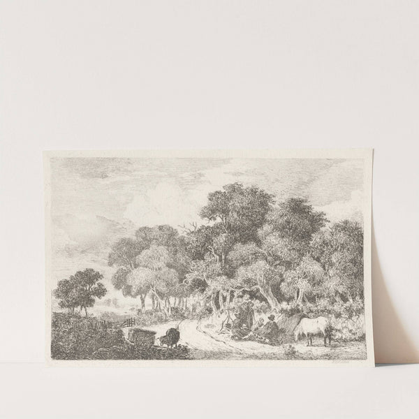 The Gipsy Encampment by Samuel David Colkett