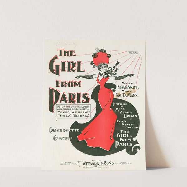 The girl from Paris by Anonymous